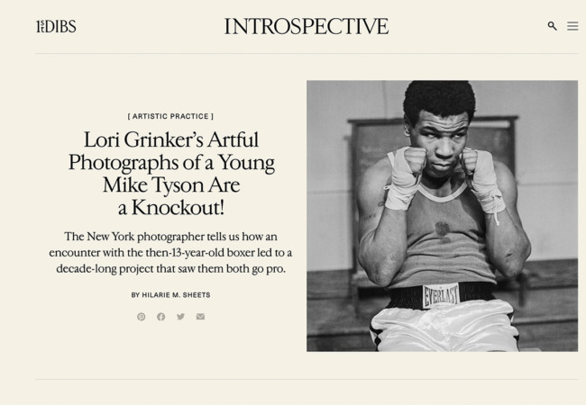 Lori Grinker’s Rare Photos (and Forthcoming Book) of a Young Mike Tyson